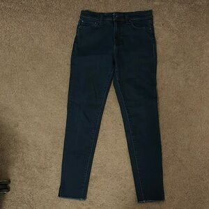Principle Denim Innovator American‎ made GEM Jeans women’s sz 29 Blue Dark Wash